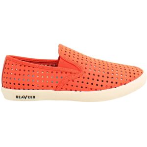 Seavees Baja Portal Womens Orange Plimsolls - Size Uk 5 Seavees Baja Portal Womens Orange Plimsolls - Size Uk 5