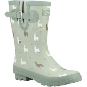 Cotswold Womens/ladies Farmyard Alpaca Mid Calf Wellington Boots (Green) - Size Uk 6 Cotswold Womens/ladies Farmyard Alpaca Mid Calf Wellington Boots (Green) - Size Uk 6