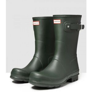 Hunter Mens Original Short Boots - Olive Rubber - Size Uk 8 Hunter Mens Original Short Boots - Olive Rubber - Size Uk 8