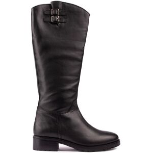 Sole Womens Gabby Knee High Boots - Black Leather - Size Uk 6 Sole Womens Gabby Knee High Boots - Black Leather - Size Uk 6
