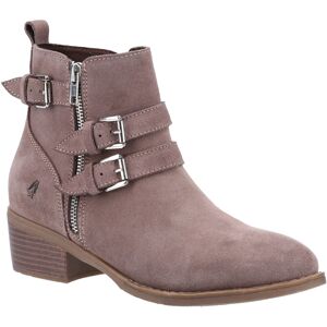 Hush Puppies Jenna Ankle Boot Memory Foam Womens - Taupe Material_leather1 - Size Uk 6 Hush Puppies Jenna Ankle Boot Memory Foam Womens - Taupe Material_leather1 - Size Uk 6