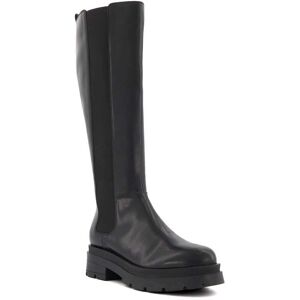 Dune London Womens Ladies Tammie - Chunky Knee-High Boots - Black Leather (Archived) - Size Uk 6 Dune London Womens Ladies Tammie - Chunky Knee-High Boots - Black Leather (Archived) - Size Uk 6