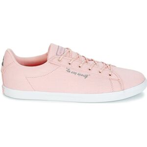 Le Coq Sportif Agate Lo Cvs Pink Metallic Womens Plimsolls - Womens Shoes Le Coq Sportif Agate Lo Cvs Pink Metallic Womens Plimsolls - Womens Shoes