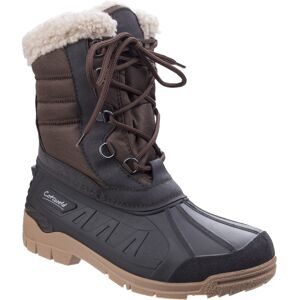 Cotswold Womens Coset Weather Boot - Brown Textile - Size 36 Eu/it Cotswold Womens Coset Weather Boot - Brown Textile - Size 36 Eu/it