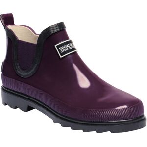Regatta Womens/ladies Lady Harper Welly Ankle Height Wellington Boots - Purple Cotton - Size 6 (Uk Shoe) Regatta Womens/ladies Lady Harper Welly Ankle Height Wellington Boots - Purple Cotton - Size 6 (Uk Shoe)