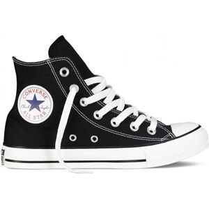 Converse All Star Unisex Chuck Taylor High Top Sneakers - Black/white Canvas - Size Uk 3 Converse All Star Unisex Chuck Taylor High Top Sneakers - Black/white Canvas - Size Uk 3