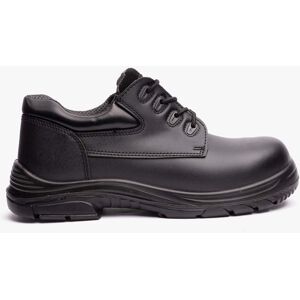 Grafters Culverton Safety Shoes Mens (Extra Wide Fit) - Black Leather - Size Uk 13 Grafters Culverton Safety Shoes Mens (Extra Wide Fit) - Black Leather - Size Uk 13
