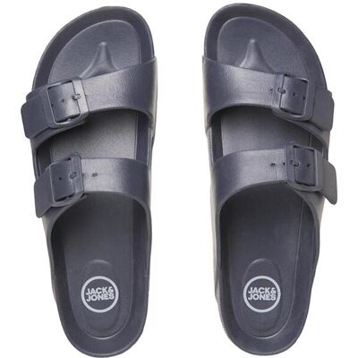 Jack & Jones Mens Sandal - Charcoal - Size Uk 6 Jack & Jones Mens Sandal - Charcoal - Size Uk 6