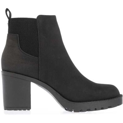 Only Womens Barbara Heeled Chelsea Boots In Black Suede - Size Uk 8 Only Womens Barbara Heeled Chelsea Boots In Black Suede - Size Uk 8