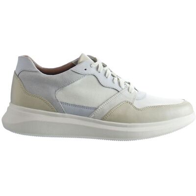 Clarks Un Globe Run Mens White Sneakers - Size Uk 6 Clarks Un Globe Run Mens White Sneakers - Size Uk 6