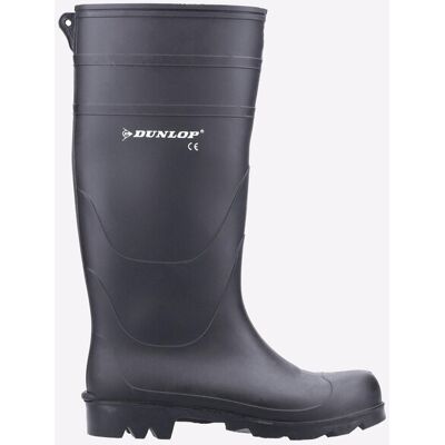 Dunlop Mens Universal Waterproof Wellingtons - Black Mixed Material - Size Uk 7 Dunlop Mens Universal Waterproof Wellingtons - Black Mixed Material - Size Uk 7