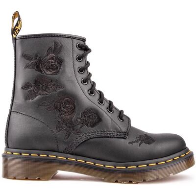 Dr Martens Womens 1460 Vonda Boots - Black Leather - Size Uk 4 Dr Martens Womens 1460 Vonda Boots - Black Leather - Size Uk 4