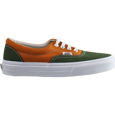 Vans Era Multicolor Mens Plimsolls - Green Canvas (Archived) - Size Uk 3.5 Vans Era Multicolor Mens Plimsolls - Green Canvas (Archived) - Size Uk 3.5