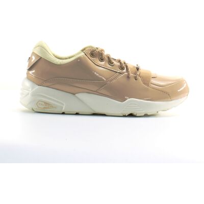 Puma Trinomic R698 Nude Patent Leather Womens Lace Up Trainers 362274 01 - Beige Leather (Archived) - Size Uk 3.5 Puma Trinomic R698 Nude Patent Leather Womens Lace Up Trainers 362274 01 - Beige Leather (Archived) - Size Uk 3.5