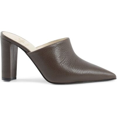 Versace 1969 Abbigliamento Sportivo Srl Milano Italia 19v69 Womens Mule Sandal Dark Brown Leya90 Crazy Grain Argilla Leather - Size Uk 3 Versace 1969 Abbigliamento Sportivo Srl Milano Italia 19v69 Womens Mule Sandal Dark Brown Leya90 Crazy Grain Argilla Leather - Size Uk 3
