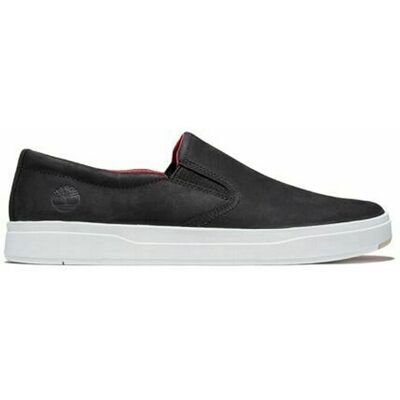 Timberland Davis Square Mens Black Shoes Leather (Archived) - Size Uk 6.5 Timberland Davis Square Mens Black Shoes Leather (Archived) - Size Uk 6.5