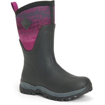Muck Boots Womens Arctic Sport Mid Wellingtons - Black Neoprene - Size Uk 9 Muck Boots Womens Arctic Sport Mid Wellingtons - Black Neoprene - Size Uk 9