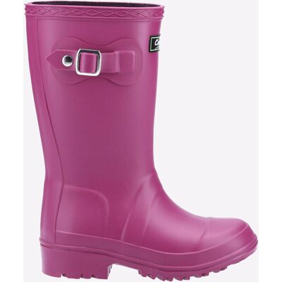 Cotswold Childrens Unisex Waterproof Buckingham Junior Wellington - Pink Mixed Material - Size Uk 13 Kids Cotswold Childrens Unisex Waterproof Buckingham Junior Wellington - Pink Mixed Material - Size Uk 13 Kids