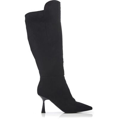 Moda In Pelle Womens 'Ursa' Black Alcantara Faux Leather - Size Eu 36 Moda In Pelle Womens 'Ursa' Black Alcantara Faux Leather - Size Eu 36