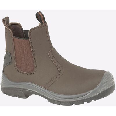 Grafters Goodwin Safety Boot Leather Mens - Brown - Size Uk 9.5 Grafters Goodwin Safety Boot Leather Mens - Brown - Size Uk 9.5