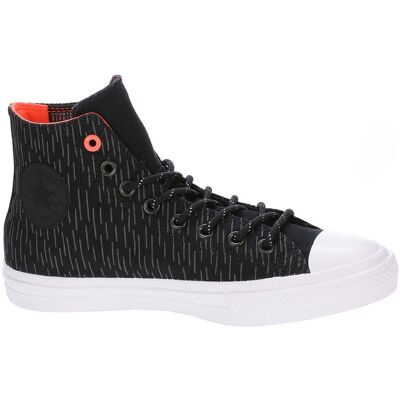 Converse Chuck Taylor All Star Ii Hi Shield Mens Black Plimsolls Canvas (Archived) - Size Uk 6 Converse Chuck Taylor All Star Ii Hi Shield Mens Black Plimsolls Canvas (Archived) - Size Uk 6