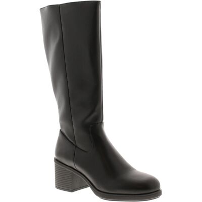 Rocket Dog Womens Stanley Tall Platform Boots In Black Faux Leather - Size Uk 8 Rocket Dog Womens Stanley Tall Platform Boots In Black Faux Leather - Size Uk 8