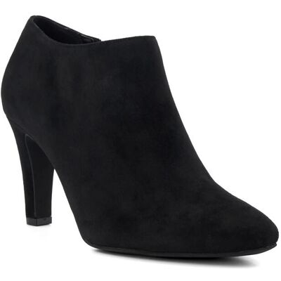 Dune London Womens Ladies Opinion Heeled Ankle Boots - Black Suede - Size Uk 3 Dune London Womens Ladies Opinion Heeled Ankle Boots - Black Suede - Size Uk 3