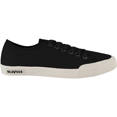 Seavees Monterey Black Mens Plimsolls Canvas - Size Uk 8 Seavees Monterey Black Mens Plimsolls Canvas - Size Uk 8