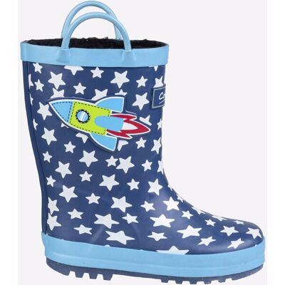 Cotswold Childrens Unisex Sprinkle Wellingtons Junior - Navy - Size Uk 2 Infant Cotswold Childrens Unisex Sprinkle Wellingtons Junior - Navy - Size Uk 2 Infant