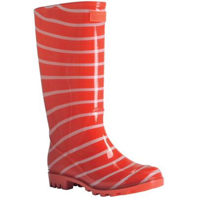 Regatta Womens Wenlock Pvc Waterproof Tall Wellington Boots - Red - Size Uk 7 Regatta Womens Wenlock Pvc Waterproof Tall Wellington Boots - Red - Size Uk 7