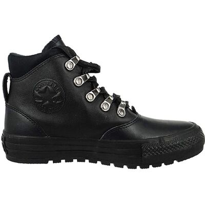 Converse Chuck Taylor All Star Ember Hi Womens Black Boots Leather - Size Uk 4.5 Converse Chuck Taylor All Star Ember Hi Womens Black Boots Leather - Size Uk 4.5