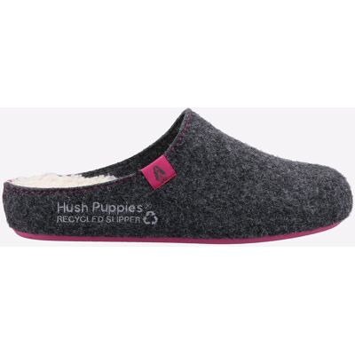 Hush Puppies The Good Slipper Womens - Grey - Size Uk 8 Hush Puppies The Good Slipper Womens - Grey - Size Uk 8