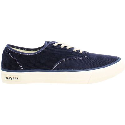 Seavees Legend Cordies Mens Navy Plimsolls - Blue - Size Uk 7 Seavees Legend Cordies Mens Navy Plimsolls - Blue - Size Uk 7