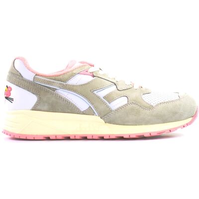 Diadora Unisex Lc23 N9002 Mens White/pink Trainers Leather (Archived) - Size Uk 10 Diadora Unisex Lc23 N9002 Mens White/pink Trainers Leather (Archived) - Size Uk 10