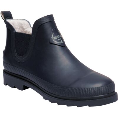 Regatta Womens Harper Cosy Fur Lined Anlke Wellington Boots - Navy Rubber - Size 8 (Uk Shoe) Regatta Womens Harper Cosy Fur Lined Anlke Wellington Boots - Navy Rubber - Size 8 (Uk Shoe)