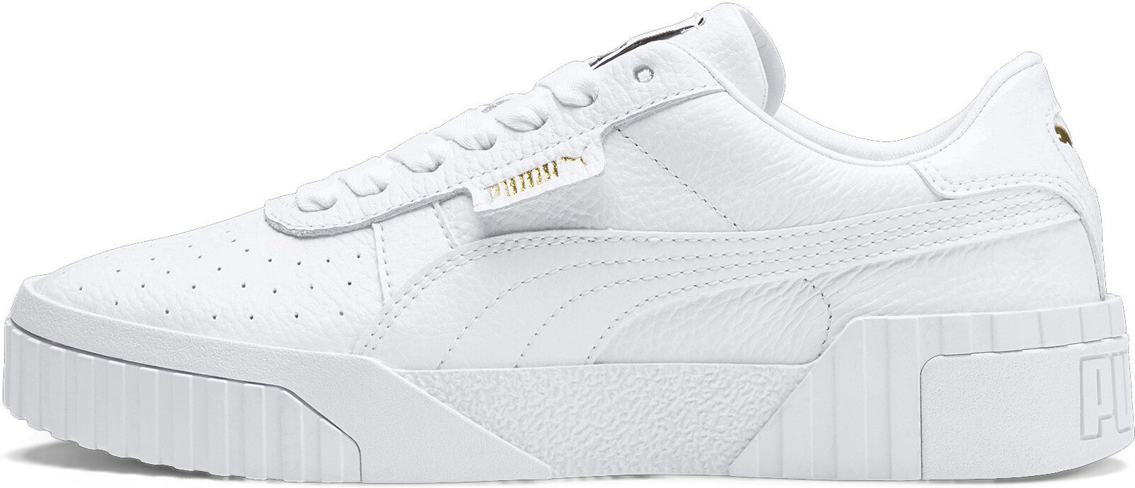 Puma Womens Cali Trainers - White - Size Uk 5.5