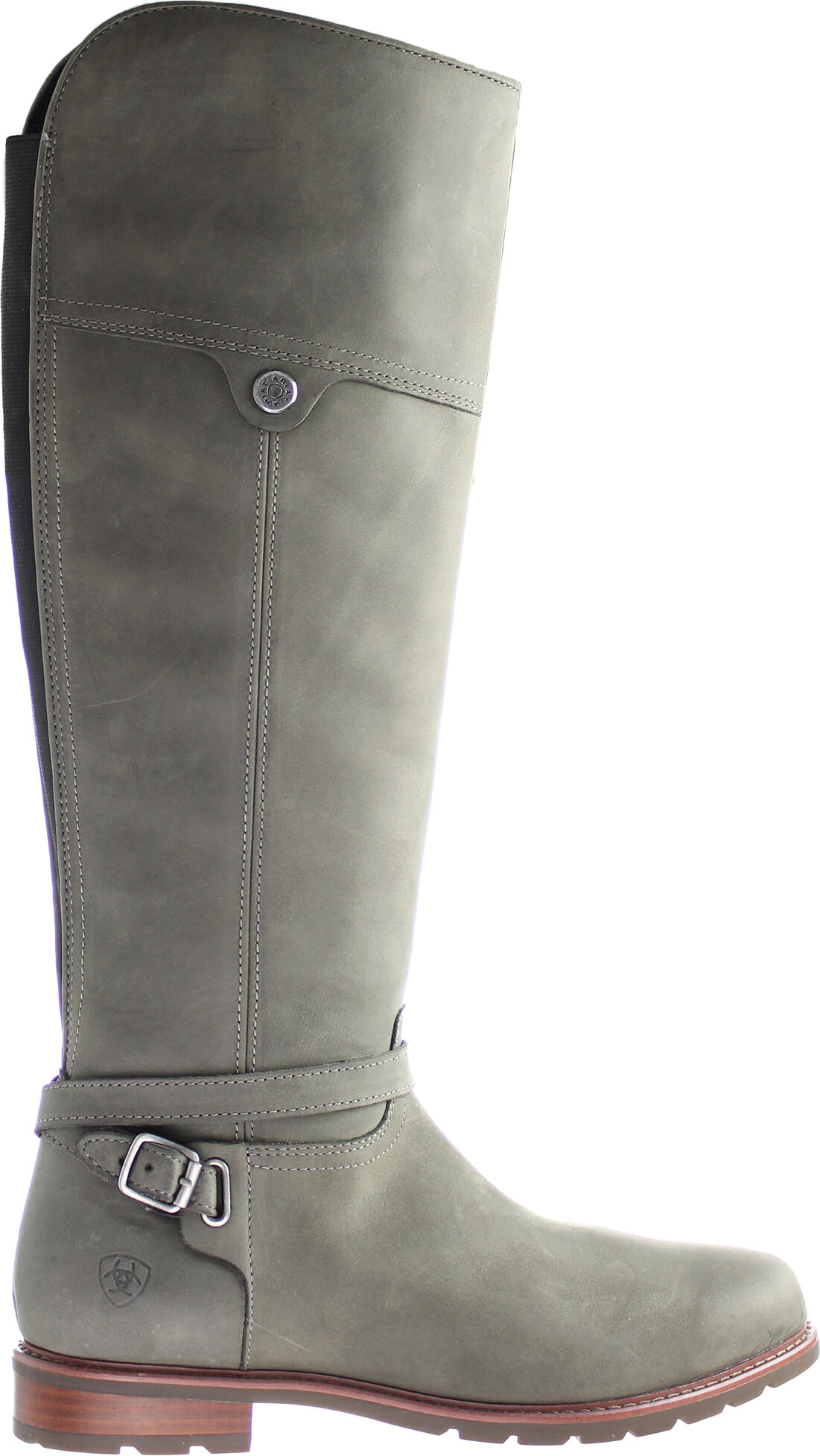 Ariat Carden H20 Shadow Country Womens Green Boots Leather - Size Uk 6