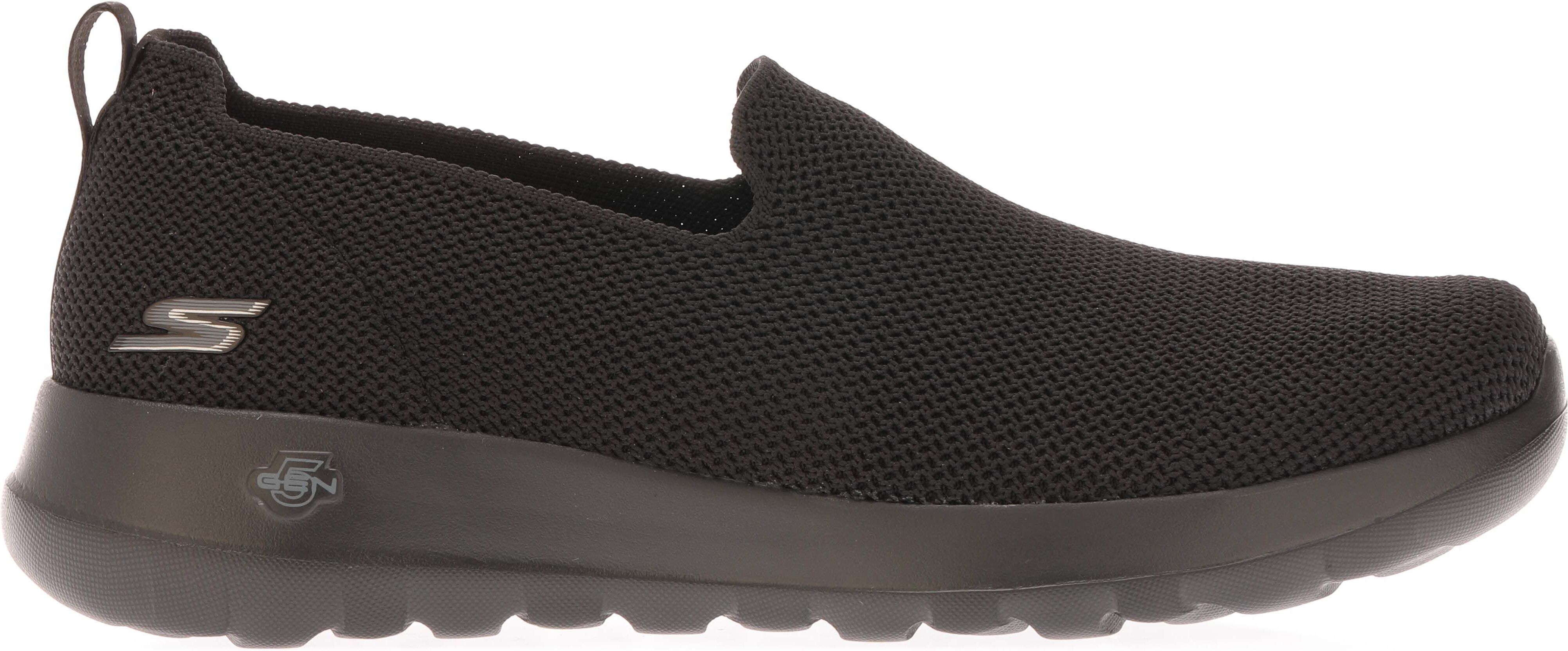 Skechers Womens Go Walk Joy - Sensational Day Shoes In Black Textile - Size Uk 8