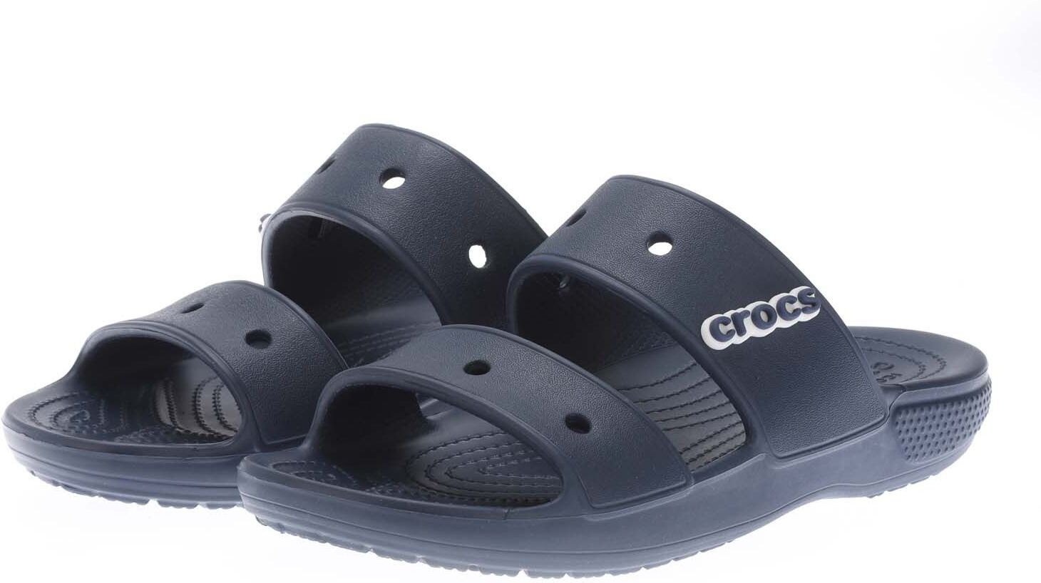 Crocs Mens Classic Sandals In Navy - Size Uk 3-4