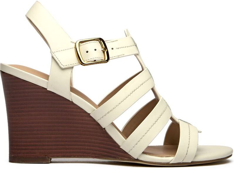 Cole Haan Womens Josie Fisherman Sandals - White Leather - Size Uk 6