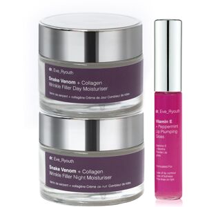 Dr. Eve_ryouth Snake Venom Collagen Moisturiser & Lip Plumper Set - Unisex Dr. Eve_ryouth Snake Venom Collagen Moisturiser & Lip Plumper Set - Unisex