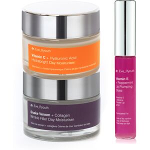 Dr. Eve_ryouth Unisex Vitamin C + Hyaluronic Acid hydrabright day Moisturiser 50ml + Snake Venom + Collagen Wrinkle Filler Day + E Lip Plumps 8ml - Na - Size 8ml Dr. Eve_ryouth Unisex Vitamin C + Hyaluronic Acid hydrabright day Moisturiser 50ml + Snake Venom + Collagen Wrinkle Filler Day + E Lip Plumps 8ml - Na - Size 8ml