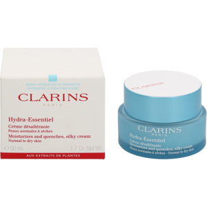 Clarins Unisex Hydra-Essentiel Silky Cream 50 Ml - One Size Clarins Unisex Hydra-Essentiel Silky Cream 50 Ml - One Size