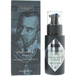 The Merchant Of Venice Mens Nobil Homo Care Anti-Aging Spf 15 Day Cream 50ml - One Size The Merchant Of Venice Mens Nobil Homo Care Anti-Aging Spf 15 Day Cream 50ml - One Size