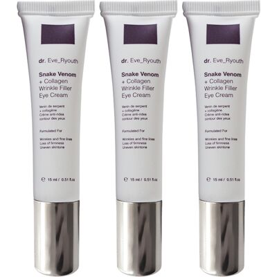 Dr. Eve_ryouth Unisex 3 X Snake Venom + Collagen Wrinkle Filler Eye Cream 15 - One Size Dr. Eve_ryouth Unisex 3 X Snake Venom + Collagen Wrinkle Filler Eye Cream 15 - One Size
