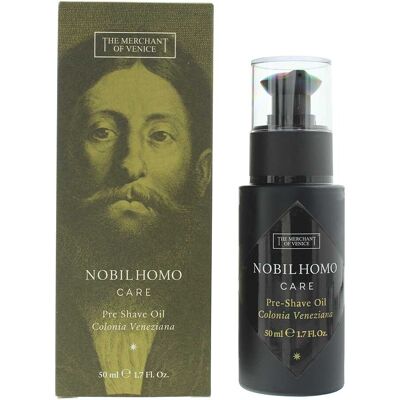 The Merchant Of Venice Mens Nobil Homo Care Colonia Veneziana Pre-Shave Oil 50ml - One Size The Merchant Of Venice Mens Nobil Homo Care Colonia Veneziana Pre-Shave Oil 50ml - One Size