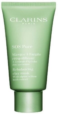 Clarins Unisex Sos Pure Rebalancing Clay Mask With Alpine Willow Herb Extract 75ml - Na - One Size