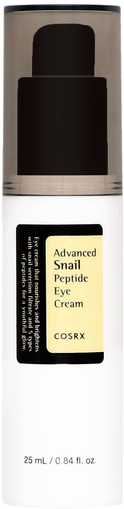 Cosrx Womens Advanced Snail Peptide Eye Cream For Radiant Skin - 25ml - One Size