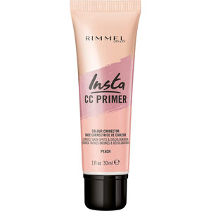 Rimmel London Womens Insta Colour Correcting Primer Peach- Corrects Dark Spots And Discolouration 30ml - One Size Rimmel London Womens Insta Colour Correcting Primer Peach- Corrects Dark Spots And Discolouration 30ml - One Size
