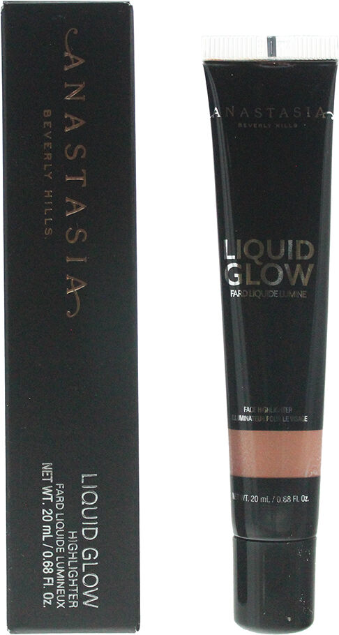 Anastasia Beverly Hills Womens Liquid Glow Face Highlighter 20ml - Rose Gold - One Size